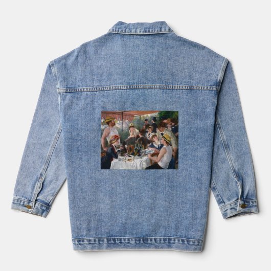 Pierre-Auguste Renoir - Luncheon of Boating Party Denim Jacket (Achterkant)