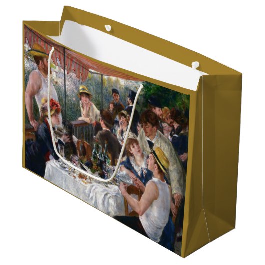 Pierre-Auguste Renoir - Luncheon of Boating Party Groot Cadeauzakje (Voorkant Gekanteld)