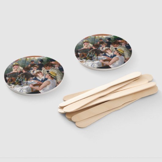 Pierre-Auguste Renoir - Luncheon of Boating Party Handwaaier (Niet-gemonteerd)