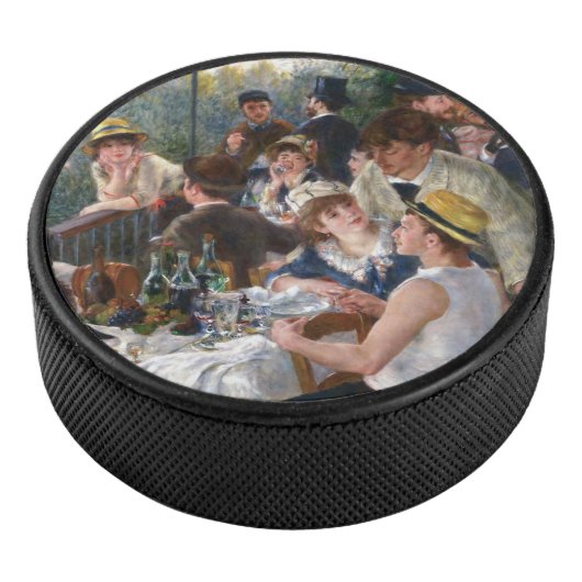 Pierre-Auguste Renoir - Luncheon of Boating Party Hockey Puck (3/4)