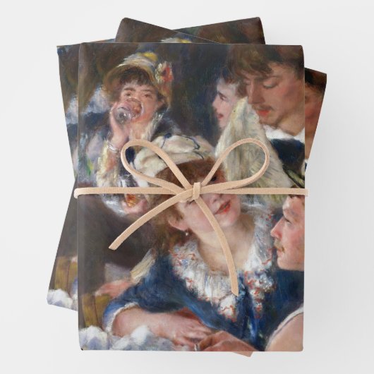 Pierre-Auguste Renoir - Luncheon of Boating Party Inpakpapier Vel (In situ)