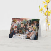 Pierre-Auguste Renoir - Luncheon of Boating Party Kaart (Gele Bloem)