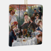 Pierre-Auguste Renoir - Luncheon of Boating Party Keramisch Ornament (Rechts)