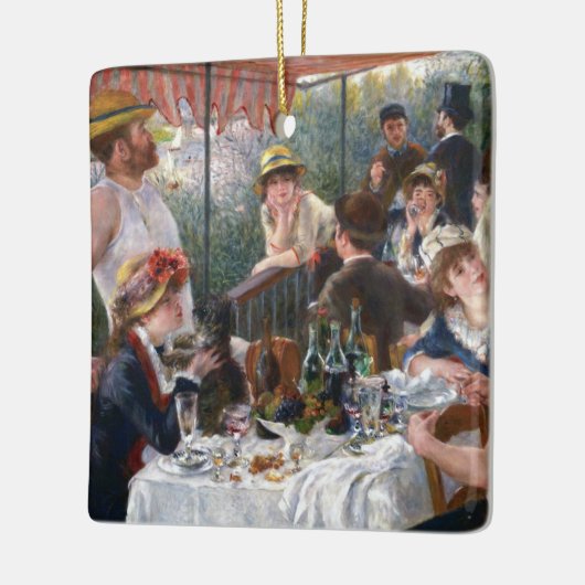 Pierre-Auguste Renoir - Luncheon of Boating Party Keramisch Ornament (Links)