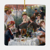 Pierre-Auguste Renoir - Luncheon of Boating Party Keramisch Ornament (Achterkant)