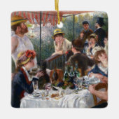 Pierre-Auguste Renoir - Luncheon of Boating Party Keramisch Ornament (Voorkant)