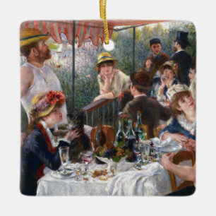 Pierre-Auguste Renoir - Luncheon of Boating Party Keramisch Ornament