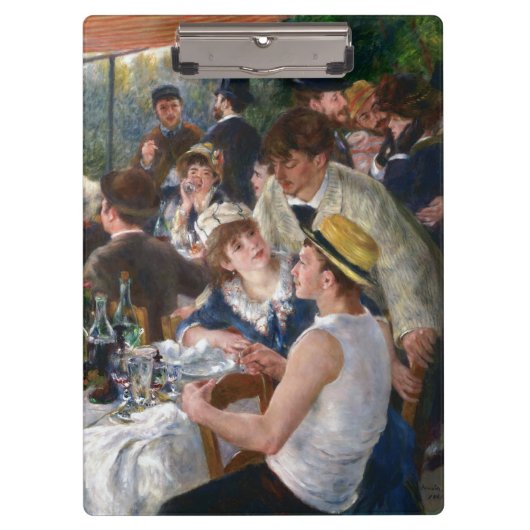 Pierre-Auguste Renoir - Luncheon of Boating Party Klembord (Voorkant)