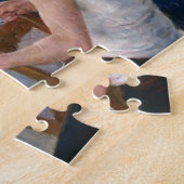 Pierre-Auguste Renoir - Luncheon of Boating Party Legpuzzel (Zijkant)