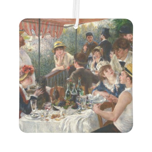 Pierre-Auguste Renoir - Luncheon of Boating Party Luchtverfrisser (Achterkant)