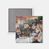 Pierre-Auguste Renoir - Luncheon of Boating Party Magneet (Voorkant / Achterkant)