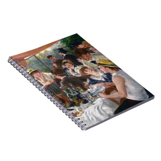 Pierre-Auguste Renoir - Luncheon of Boating Party Notitieboek (Rechterzijde)