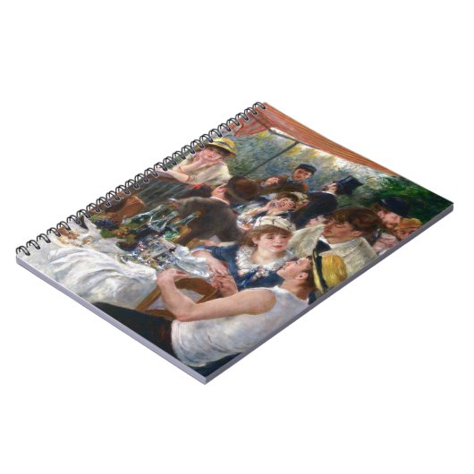 Pierre-Auguste Renoir - Luncheon of Boating Party Notitieboek (Linkerzijde)