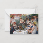 Pierre-Auguste Renoir - Luncheon of Boating Party Notitiekaartje (Voorkant)