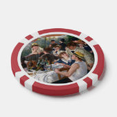 Pierre-Auguste Renoir - Luncheon of Boating Party Poker Chips (Enkel)