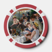 Pierre-Auguste Renoir - Luncheon of Boating Party Poker Chips (Achterkant)