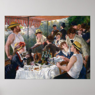 Pierre-Auguste Renoir - Luncheon of Boating Party Poster