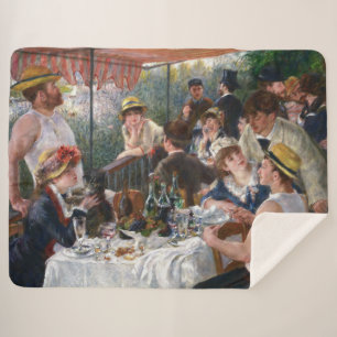Pierre-Auguste Renoir - Luncheon of Boating Party Sherpa Deken