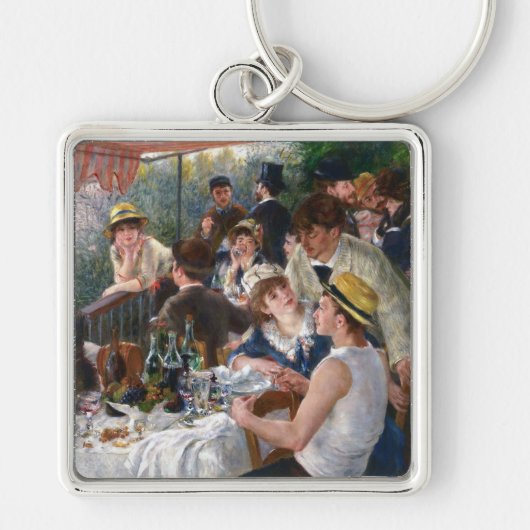 Pierre-Auguste Renoir - Luncheon of Boating Party Sleutelhanger (Voorkant)