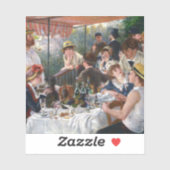 Pierre-Auguste Renoir - Luncheon of Boating Party Sticker (Vel)