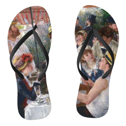 Pierre-Auguste Renoir - Luncheon of Boating Party Teenslippers (Voetbed)