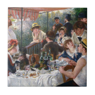 Pierre-Auguste Renoir - Luncheon of Boating Party Tegeltje
