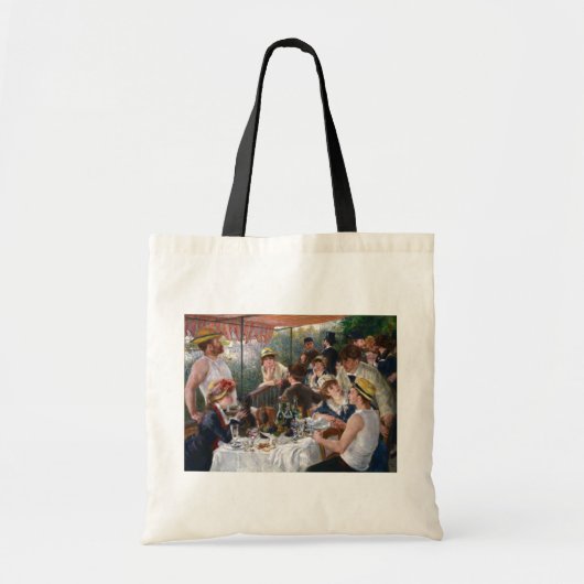 Pierre-Auguste Renoir - Luncheon of Boating Party Tote Bag (Voorkant)