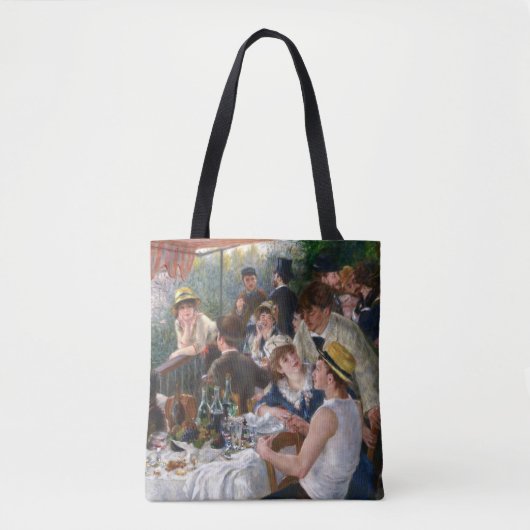Pierre-Auguste Renoir - Luncheon of Boating Party Tote Bag (Voorkant)