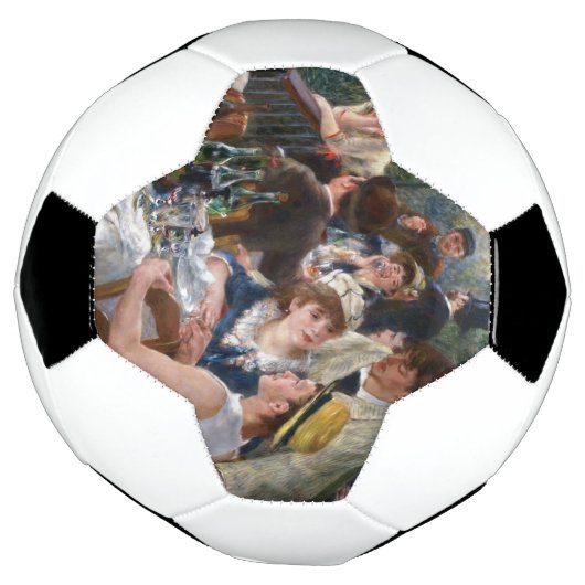 Pierre-Auguste Renoir - Luncheon of Boating Party Voetbal (Gedraaid)