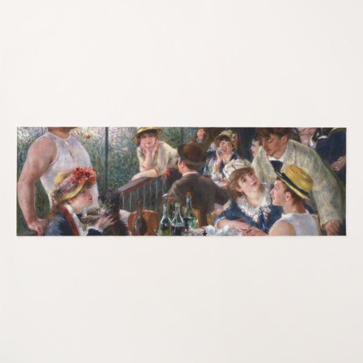 Pierre-Auguste Renoir - Luncheon of Boating Party Yogamat (Voorkant (horizontaal))