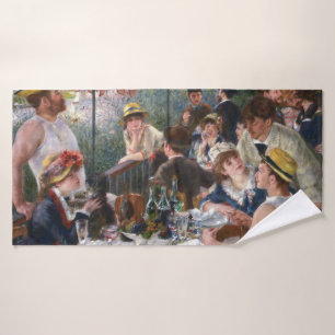 Pierre-Auguste Renoir - Luncheon van de roeipartij Bad Handdoek