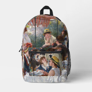 Pierre-Auguste Renoir - Luncheon van de roeipartij Bedrukte Rugzak