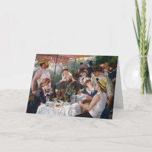 Pierre-Auguste Renoir - Luncheon van de roeipartij Kaart