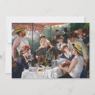 Pierre-Auguste Renoir - Luncheon van de roeipartij Kaart