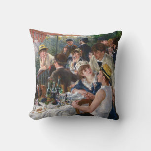 Pierre-Auguste Renoir - Luncheon van de roeipartij Kussen