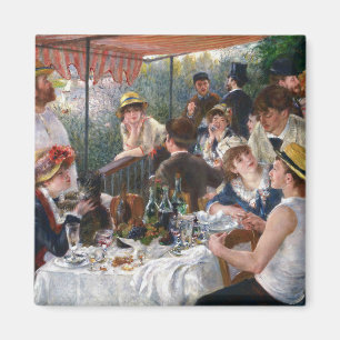 Pierre-Auguste Renoir - Luncheon van de roeipartij Magneet