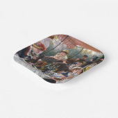Pierre-Auguste Renoir - Luncheon van de roeipartij Papieren Bordje (Gebogen)