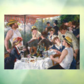 Pierre-Auguste Renoir - Luncheon van de roeipartij Raamsticker (Vel 3)