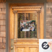 Pierre-Auguste Renoir - Luncheon van de roeipartij Raamsticker (Huis Deur)