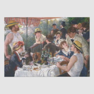 Pierre-Auguste Renoir - Luncheon van de roeipartij Tissuepapier