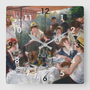 Pierre-Auguste Renoir - Luncheon van de roeipartij Vierkante Klok