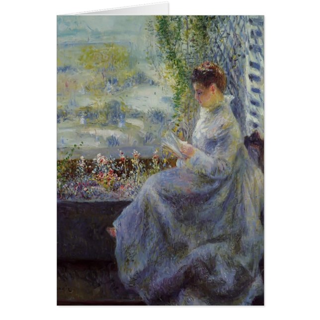 Pierre-Auguste Renoir-Madame Chocquet Reading (Voorkant)