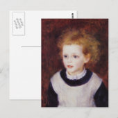Pierre-Auguste Renoir-Margot Berard Briefkaart (Voorkant / Achterkant)