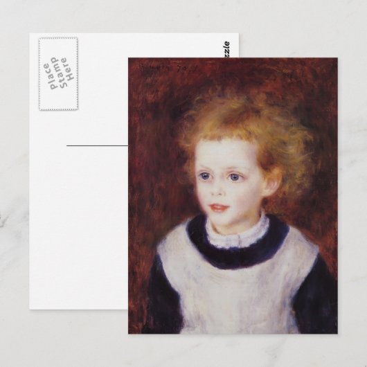 Pierre-Auguste Renoir-Margot Berard Briefkaart (Voorkant / Achterkant)