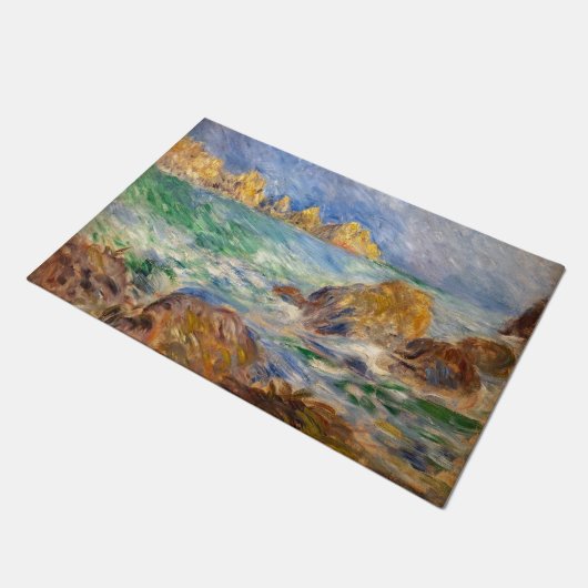 Pierre-Auguste Renoir - Marine, Guernesey Deurmat (Schuin)