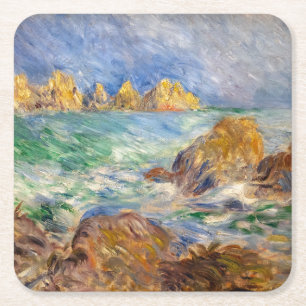 Pierre-Auguste Renoir - Marine, Guernesey Kartonnen Onderzetters