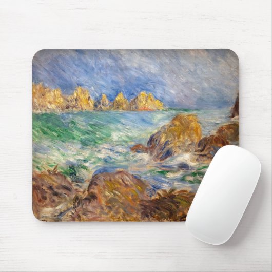 Pierre-Auguste Renoir - Marine, Guernesey Muismat (Met muis)