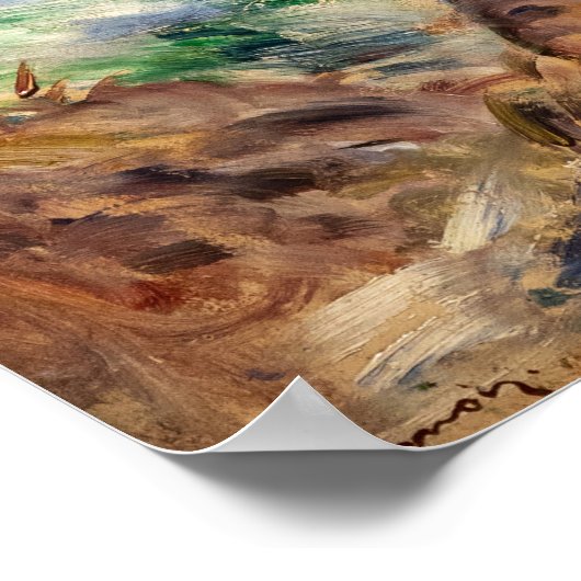 Pierre-Auguste Renoir - Marine, Guernesey Poster (Hoek)