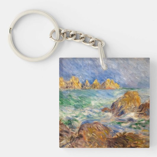 Pierre-Auguste Renoir - Marine, Guernesey Sleutelhanger (Voorkant)