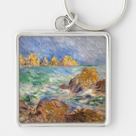 Pierre-Auguste Renoir - Marine, Guernesey Sleutelhanger (Voorkant)